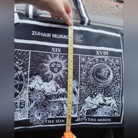 Zuhair Murad Bags Zuhair Murad Tarot Card Tote Bag Black New Poshmark